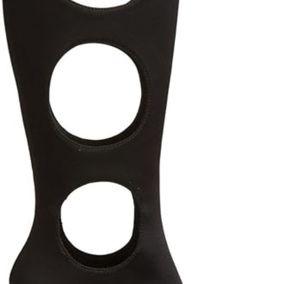 Jeffrey Campbell REVEALED Heels Black Neoprene - Picture 3 of 5